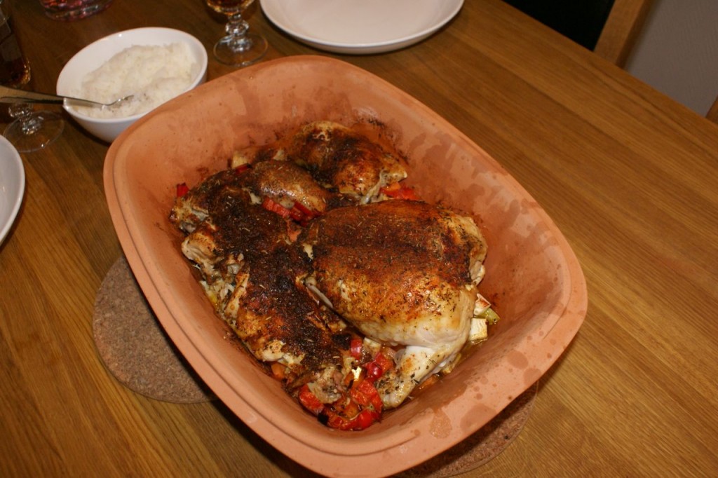 Kylling i Römertopf